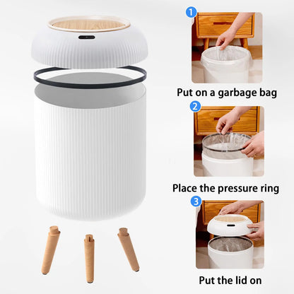 Motion Sensor Trash Can- Automatic Hands Free Lid