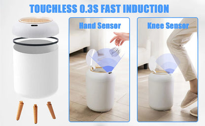 Motion Sensor Trash Can- Automatic Hands Free Lid