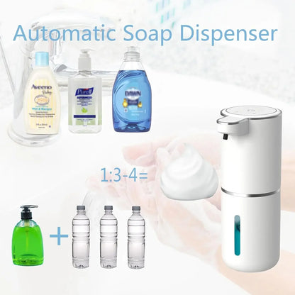 Touchless Soap Dispenser — Works with Foam & Liquid