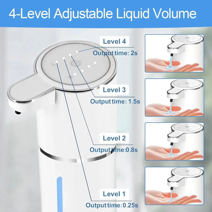 Touchless Soap Dispenser — Works with Foam & Liquid
