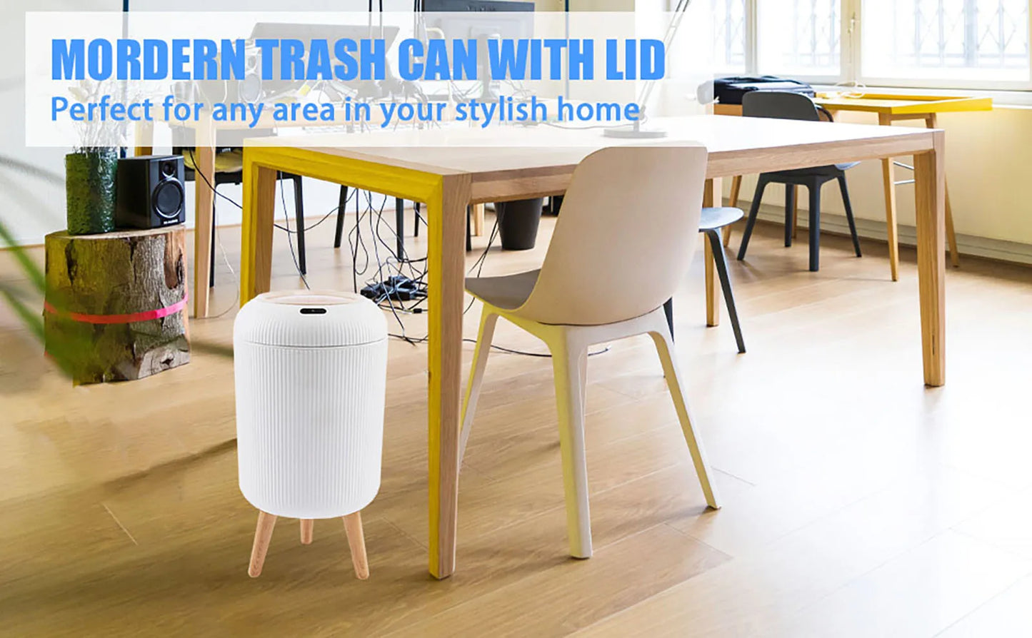 Motion Sensor Trash Can- Automatic Hands Free Lid