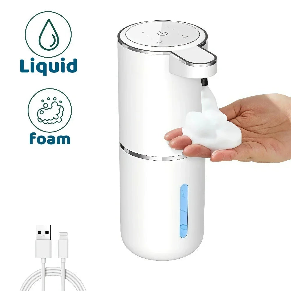 Touchless Soap Dispenser — Works with Foam & Liquid
