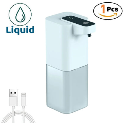 Touchless Soap Dispenser — Works with Foam & Liquid