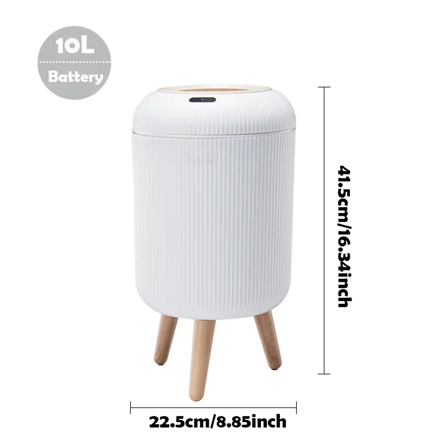 Motion Sensor Trash Can- Automatic Hands Free Lid